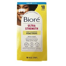 Biore Witch Hazel Blackhead Remover Pore Strips for Nose Ultra Strength ... - $20.00