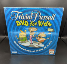 Trivial Pursuit DVD For Kids 2-6 Players Ages 8-12 Fun Trivia Sealed Brand New - £7.87 GBP