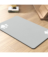 Pet Feeding Mat-Absorbent Dog Mat for Food and Water Bowl-No Stains Quic... - $39.98