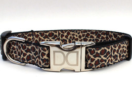 Diva-Dog Leaping Leopard XL Dog Collar - $39.55