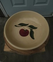 Watt Pottery Apple Spaghetti Bowl  # 39  13&quot;W x 3-1/4&quot;H - $39.00