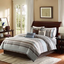 Madison Park Princeton 7-Pc. California King Comforter Set-T4103294 - £112.98 GBP