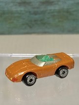 Micro Machines ‘80s Chevy Callaway Corvette CR-1 Orange Green Interior 1... - $5.99