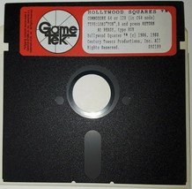 Commodore 64 Hollywood Squares by GameTek C64/128 5.25&quot; floppy disk 1988 - $6.92