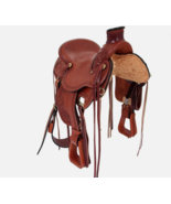 Horse Saddle Wade Tree A Fork Work Ranch Roping Roper Leather Western Si... - $677.01 CAD