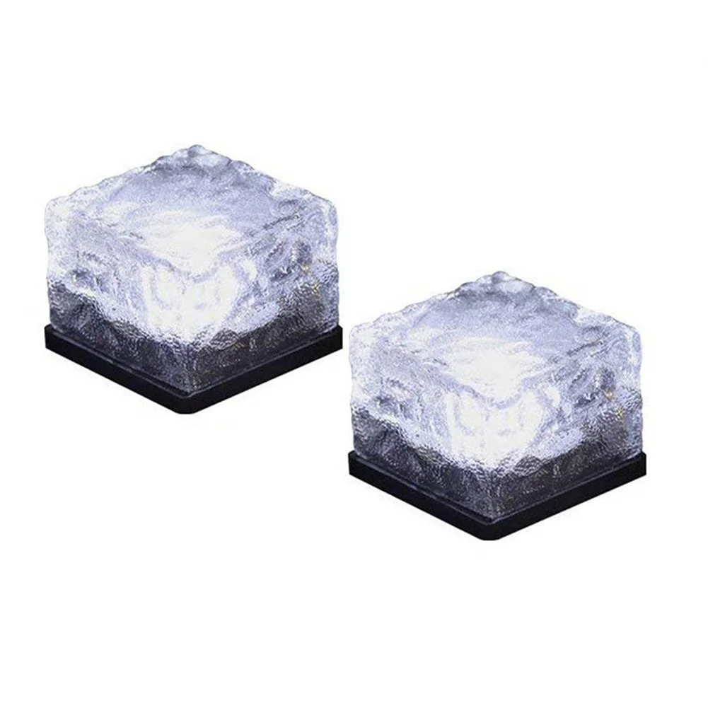 Toifucos Solar Brick Light Solar Ice Light Ice Cube LED Lights Buried Yard Lamp  - £198.73 GBP