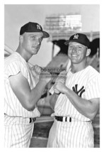 Mickey Mantle And Roger Maris New York Yankees 4X6 B&amp;W Photo - £6.29 GBP