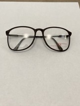Vintage New NOS Europa Carson Brown Plastic Flex Frame RX Glasses 54-17-140 - £15.92 GBP