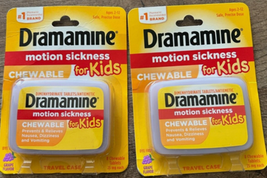 Dramamine Motion Sickness Relief for Kids | Chewable, Grape, 8 Count (Pa... - $185.15 MXN