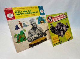 Collection of 3 Vintage Records from Walt Disney&#39;s Mickey Mouse Club (1955) - £22.68 GBP