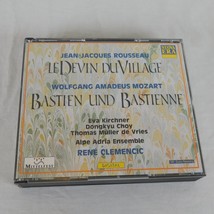 Rousseau Devin du Village Mozart Bastien 2 CD set 1991 IMPORT Opera Eva Kirchner - £15.46 GBP