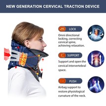 Cervical Traction Device, Neck Traction Device, Neck Stretcher, Neck Str... - €34,51 EUR
