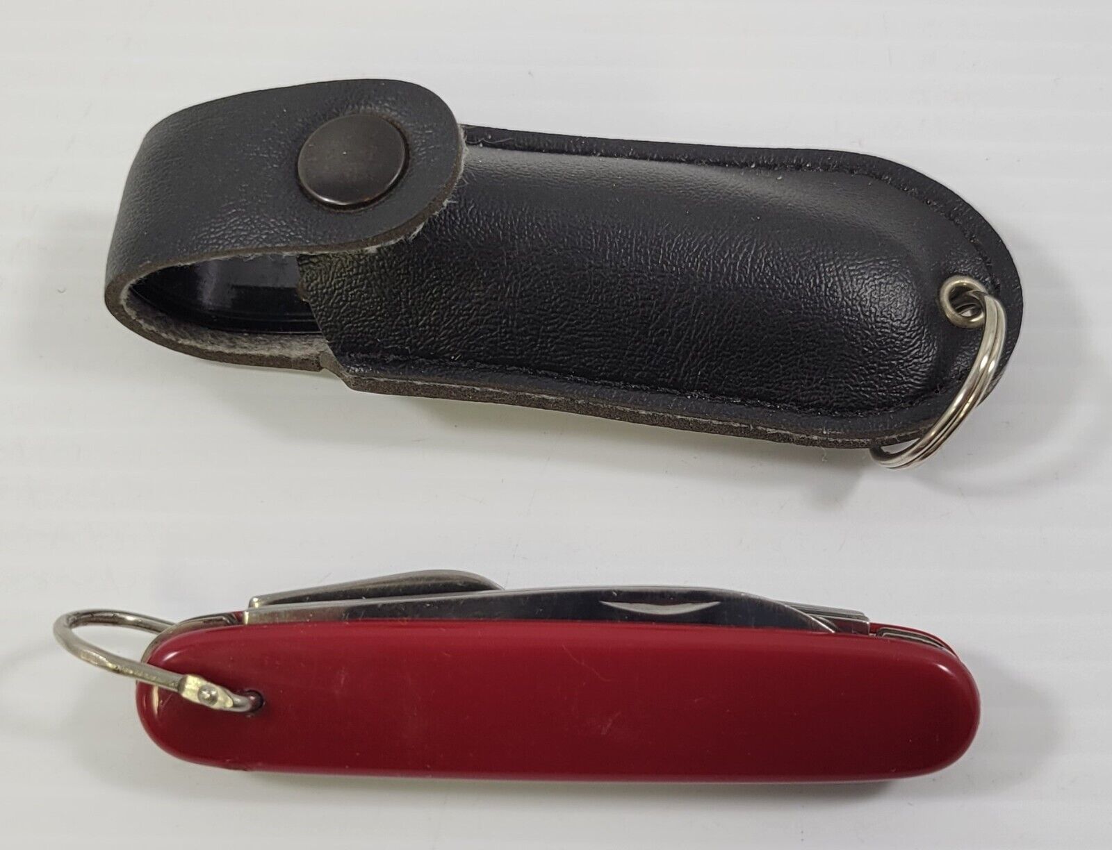 D) Multi Tool Function Knife with Case Camping Hunting Outdoors Survival... - $5.93
