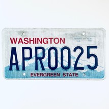  United States Washington Evergreen State Passenger License Plate APR0025 - $14.85 CAD