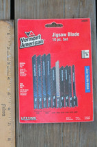 Vermont American 10-Piece U-Shank Jig Saw Blade Set #30039 Swiss ~ Ships Free - £15.72 GBP