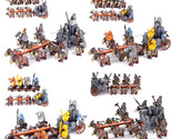 MOC Lord of The Rings Dwarf Goat Mount Chariot Army Minifigure Toys - £49.87 GBP