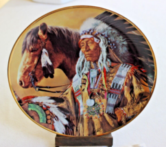 Collector Plate Pride Of The Sioux Franklin Mint Paul Calle In Box + Coa - $5.00