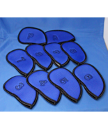 Blue and Black Set of Iron Covers Generic 3 - 9 Sand, Attack Pitching Wedge - £8.34 GBP