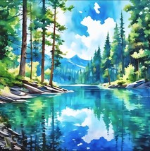 Digital Wall Art - Title: Gentle Drift - €3,93 EUR