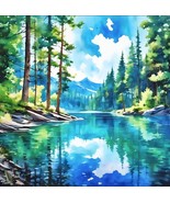 Digital Wall Art - Title: Gentle Drift - $6.12 CAD