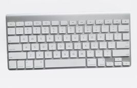 Apple A1255 Wireless Bluetooth Keyboard (White/Silver) Parts Only - $12.34