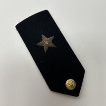 WW2 US Navy Vintage Officer Candidates Shoulder Board Bullion Star - $14.95