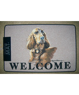 DOGGY DOOR MATS Decorative Dog Breed Specific Welcome Mat Rug Irish Setter - £11.75 GBP