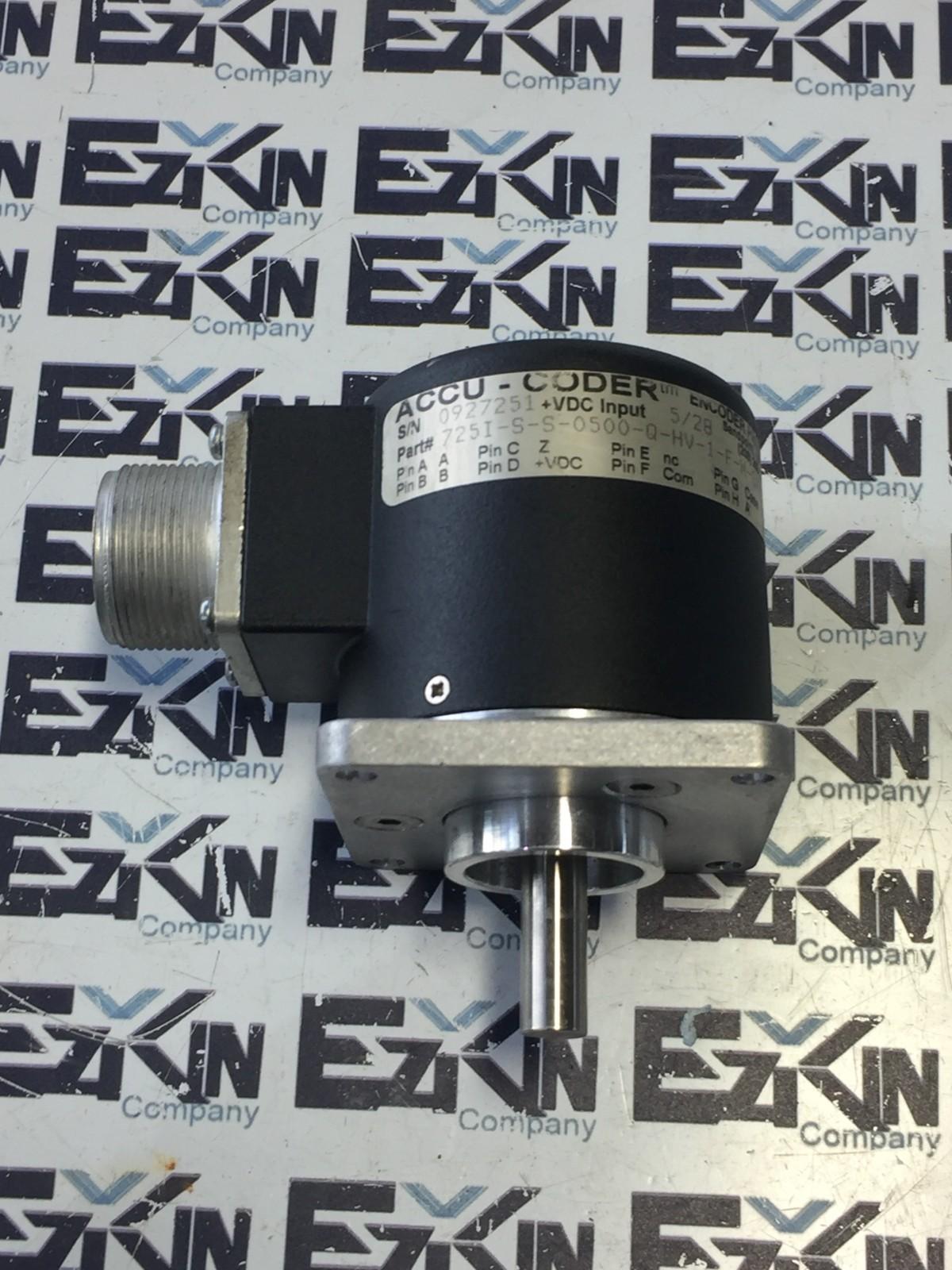 ACCU CODER 725I-S-S-0500-Q-HV-1-F-N-SX-Y-N ENCODER  - $210.00