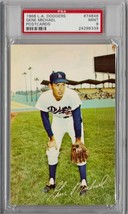 1968 L.A. Dodgers Postcards Gene Michael #74846 PSA 9 P1273 - £11.88 GBP