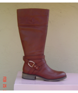 NEW BANDOLINO  BROWN LEATHER TALL RIDING BOOTS  SIZE 8.5 M  $149 - $114.99