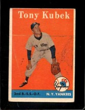 1958 TOPPS #393 TONY KUBEK VG+ YANKEES (WAX) *NY9836 - $8.82