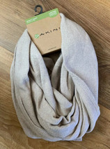Dakini Infinity Scarf Acrylic Wool Blend Oatmeal One Size NEW - £17.51 GBP