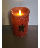 Mystique Realistic Artifical Flame Classic Pillar Candle - Moving Flame - $8.00