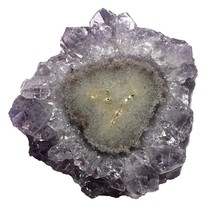 Quartz Stalactite Flower Slice s71 - £13.77 GBP