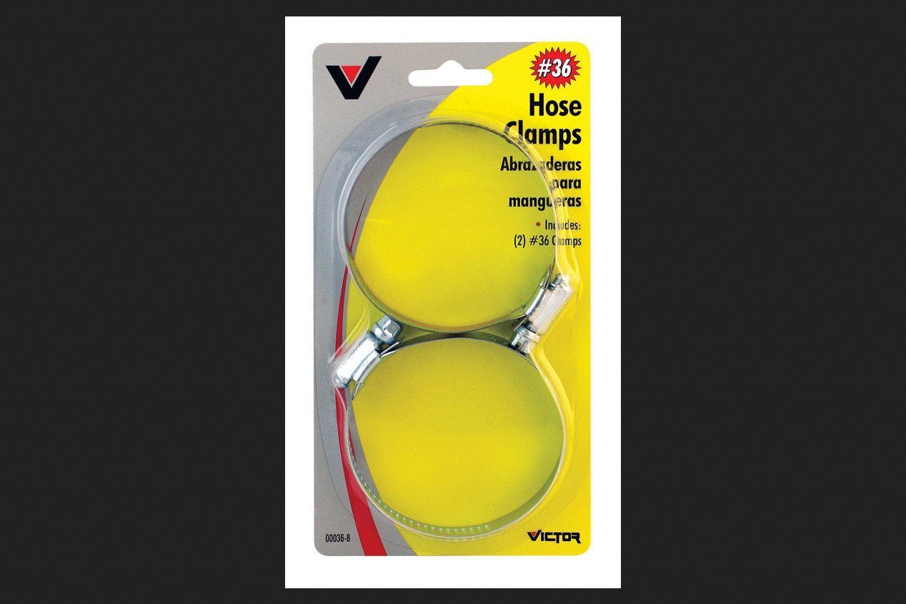Victor 1-7/8 in to 2-3/4 in. SAE 20 Silver Hose Clamp Stainless Steel Band - $16.31
