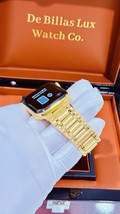 24K Gold Plated 45MM Apple Watch SERIES 9 With Gold Link Lux Finish Band... - $1,731.85 CAD