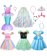 Princess Dress up - Princess Dress for Girls with Princess Toys, Christm... - $41.54