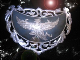 HAUNTED ANTIQUE PIN 1 MILLION PHOENIX BLESSINGS RISE UP HIGHEST LIGHT MAGICK - $83.33
