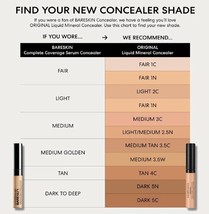 bareMinerals Original Liquid Mineral Concealer 0.2 oz LIGHT 2N - 1Day Sh... - $24.26