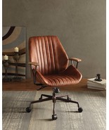 Brancaster Cocoa Aluminum Top Grain Leather Office Chair - €606,90 EUR