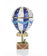 Frog in Air Balloon Trinket Box Hand made by Keren Kopal with  Austrian ... - £130.62 GBP