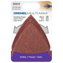 Dremel MM80W Multi-Max Grit Sand Paper, Wood, 18-Pack  - £42.59 GBP