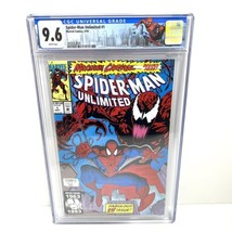 Spider-Man Unlimited 1 CGC 9.6 Custom Label 1st Appearance of Shriek WHI... - $84.14