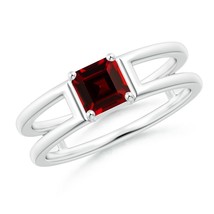 Authenticity Guarantee

Angara Natural Split Shank Square Emerald-Cut Garnet ... - $649.00