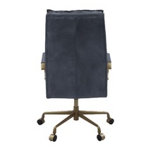 Tinzud Office Chair, Gray Leather - $18,706.48 MXN