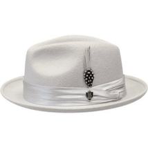Bruno Capelo Hat Australian Wool Crushable Fedora Giovani UN133 Silver Gray image 6