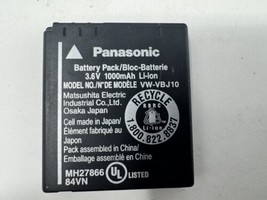 Original OEM Panasonic VW-VBJ10 Rechargeable Battery Pack For Camcorder - £5.89 GBP