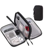 Arae Travel Electronic Organizer Pouch Black Double Layer Waterproof - €3,08 EUR