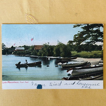 Lake Massabesic NH Auburn New Hampshire, Front Pond Postcard Undivided Back - £6.14 GBP