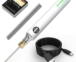 Soldering Iron Kit, Adjustable Temperature Welding Tool Fast Heating for... - $53.09